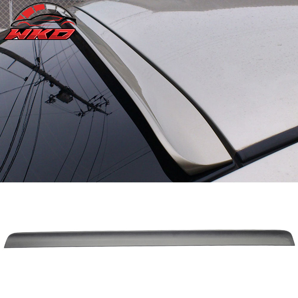 Fits 03-06 Infiniti G35 G35X Sedan Unpainted PU Flexible Rear Roof Spoiler