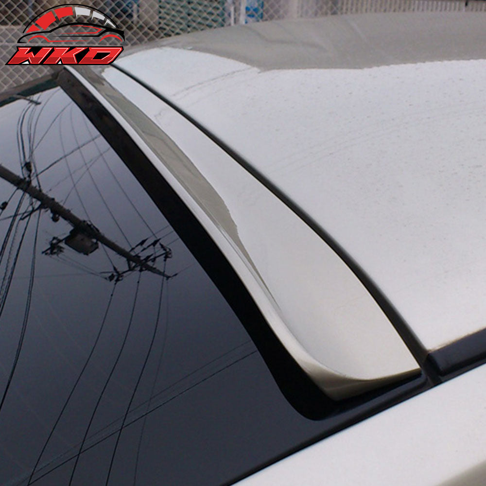 Fits 03-06 Infiniti G35 G35X Sedan Unpainted PU Flexible Rear Roof Spoiler