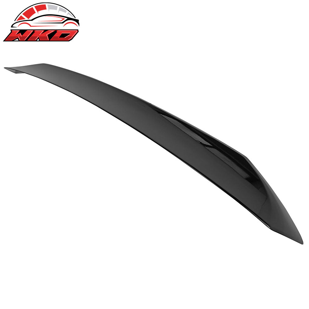 Fits 22-26 Toyota GR86/Subaru BRZ IKON Style Gloss Black Rear Roof Spoiler ABS