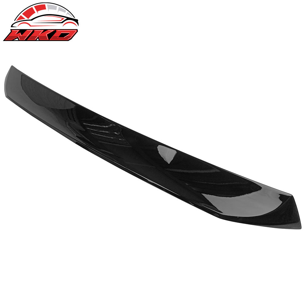 Fits 22-26 Toyota GR86/Subaru BRZ IKON Style Gloss Black Rear Roof Spoiler ABS