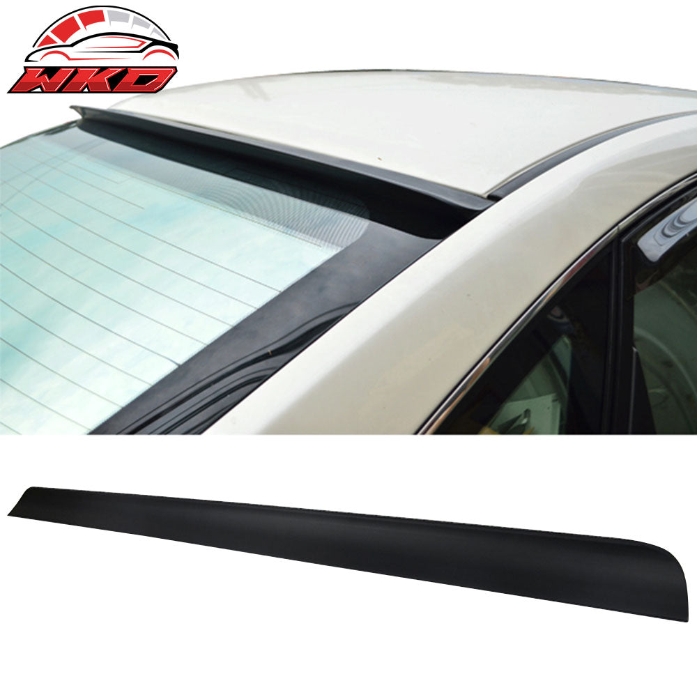 Fits 12-15 Honda Civic Sedan 4Dr 9TH Unpainted Rear Roof Spoiler Lip PU
