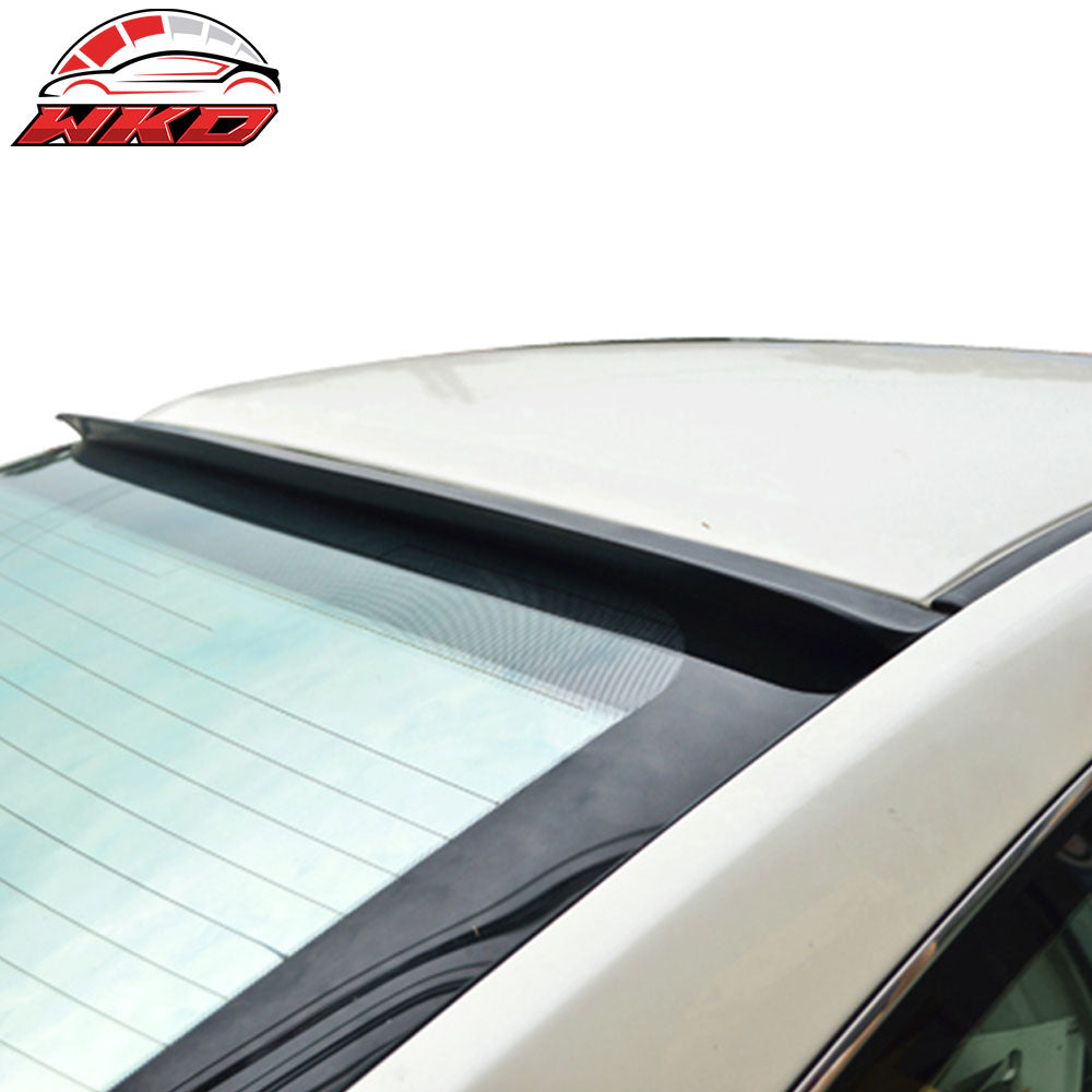 Fits 12-15 Honda Civic Sedan 4Dr 9TH Unpainted Rear Roof Spoiler Lip PU