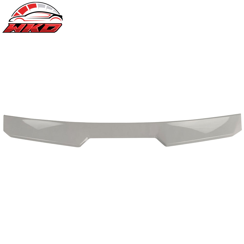 Fits 22-25 Subaru WRX 5th V Style Rear Roof Spoiler Painted #M6Y Ceramic White
