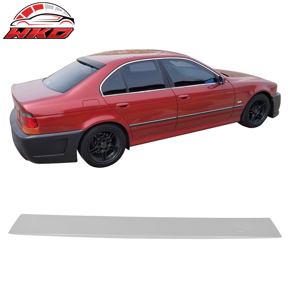 Fits 97-03 BMW E39 5 Series & M5 Sedan AC Style Rear Roof Spoiler Unpainted Gray
