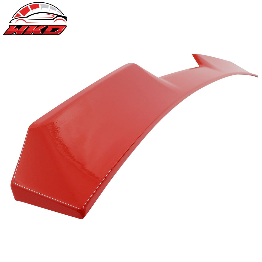 Fits 22-25 Subaru WRX 5th V Style Rear Roof Spoiler Painted #DCK Ignition Red