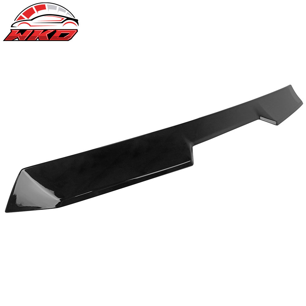 Fits 22-26 Toyota GR86/Subaru BRZ V Style Gloss Black Rear Roof Spoiler Wing ABS
