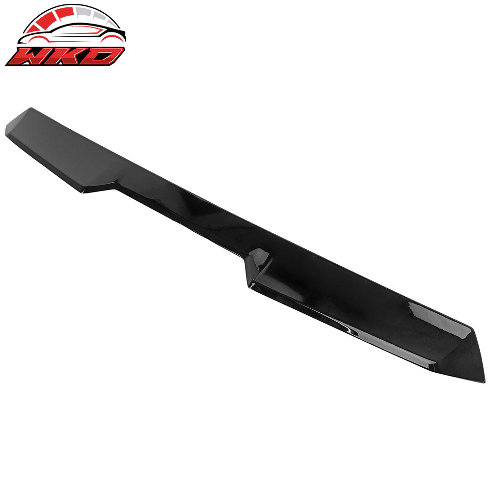Fits 22-26 Toyota GR86/Subaru BRZ V Style Gloss Black Rear Roof Spoiler Wing ABS