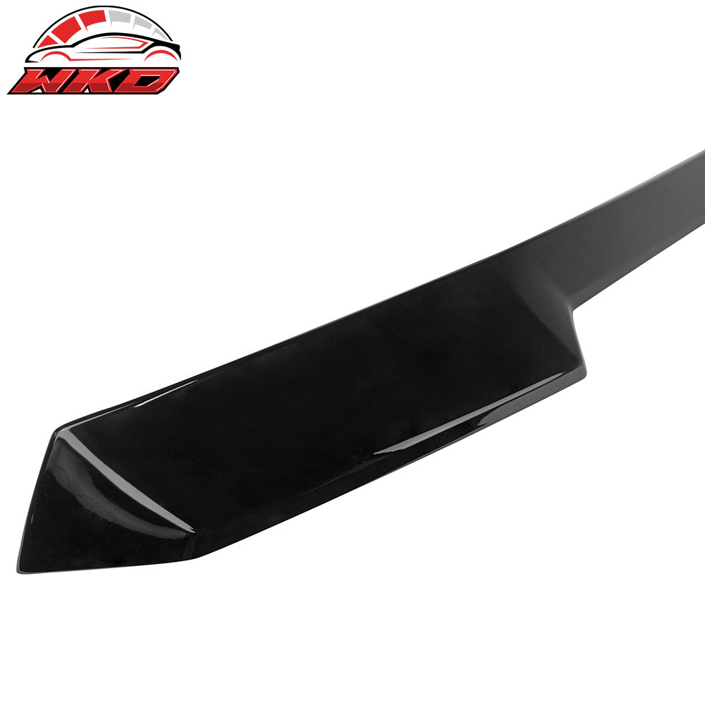 Fits 22-26 Toyota GR86/Subaru BRZ V Style Gloss Black Rear Roof Spoiler Wing ABS