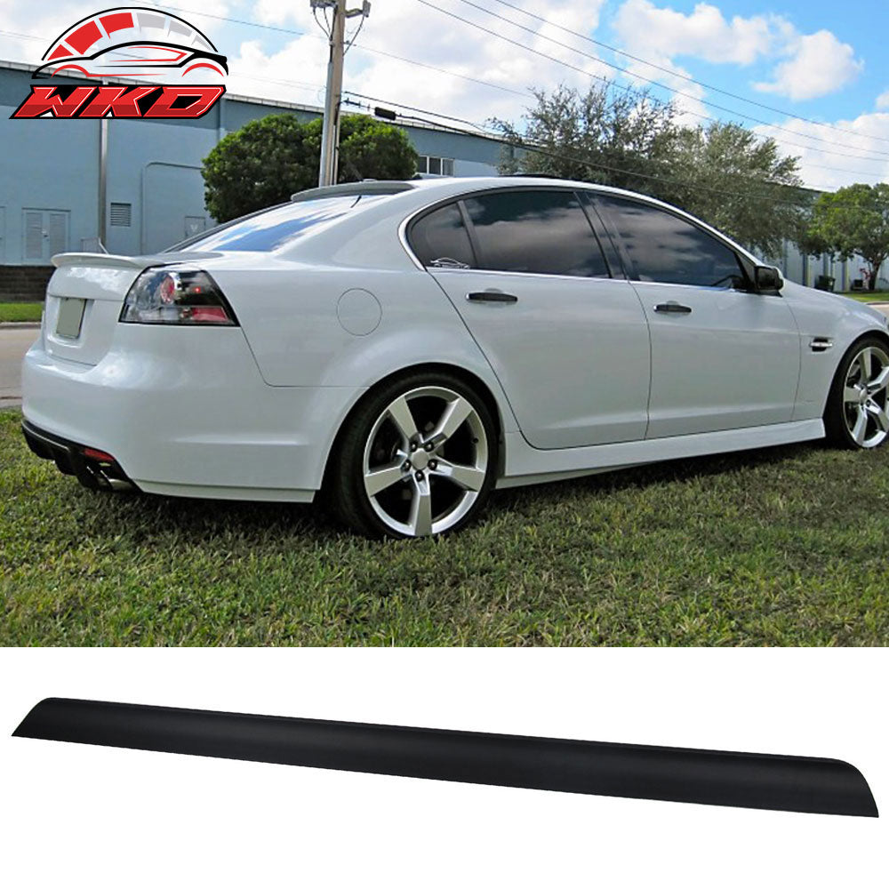 Fits 08-09 Pontiac G8 Sedan PU Flexible Unpainted Rear Roof Spoiler Wing