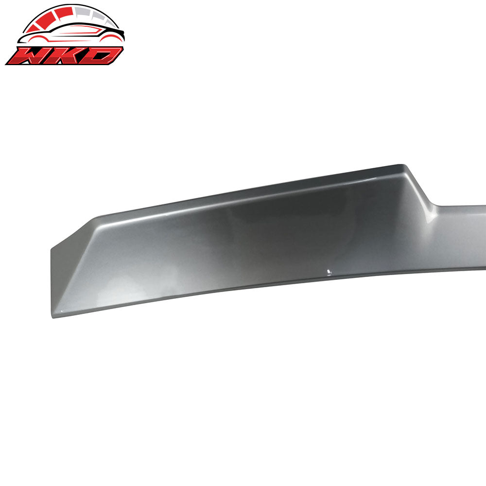 Fits 22-25 Subaru WRX 5th V Style Rear Roof Spoiler Wing Painted #G1U Ice Silver
