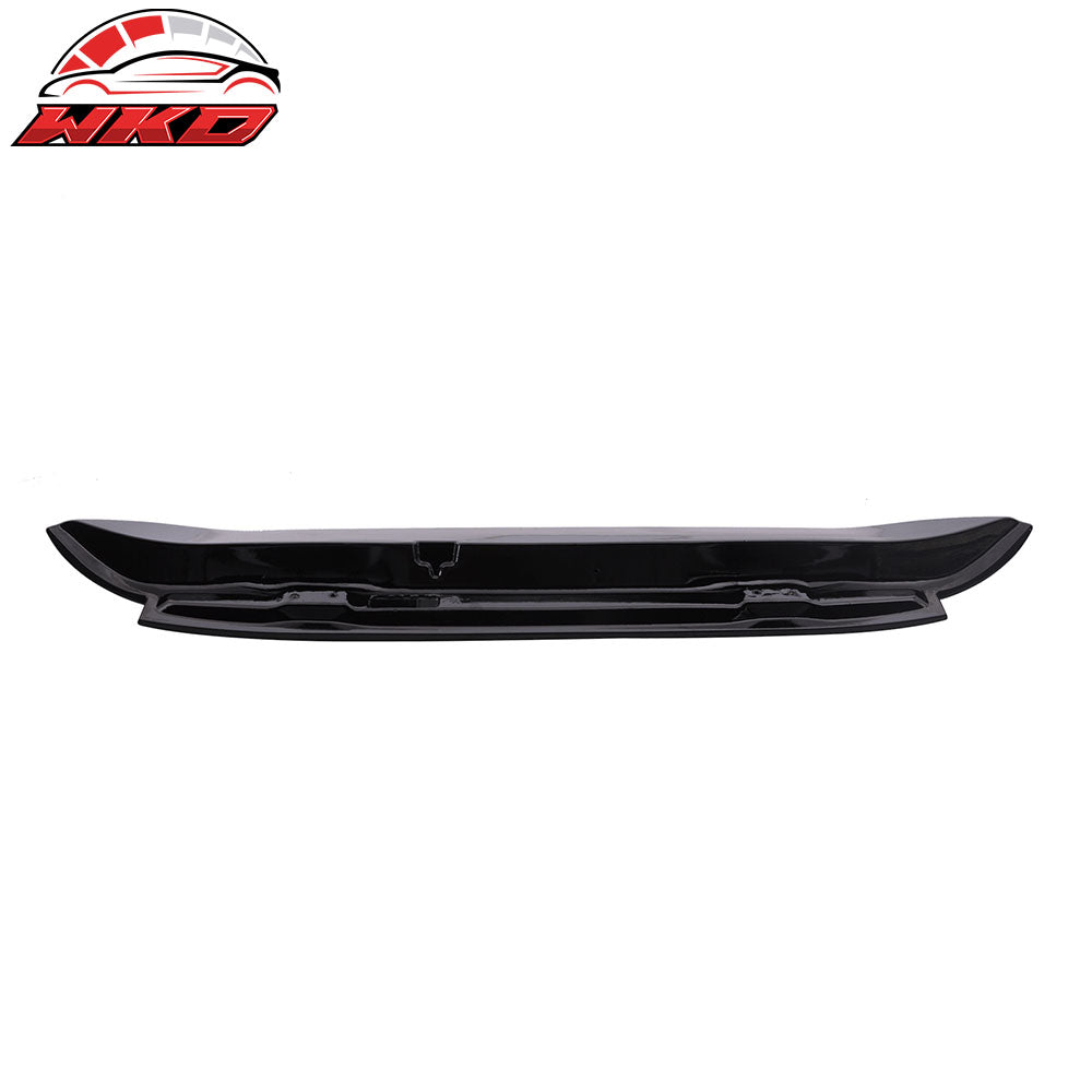 Fits 92-95 Honda Civic Hatchback Rear Roof Window Spoiler Wing ABS Gloss Black