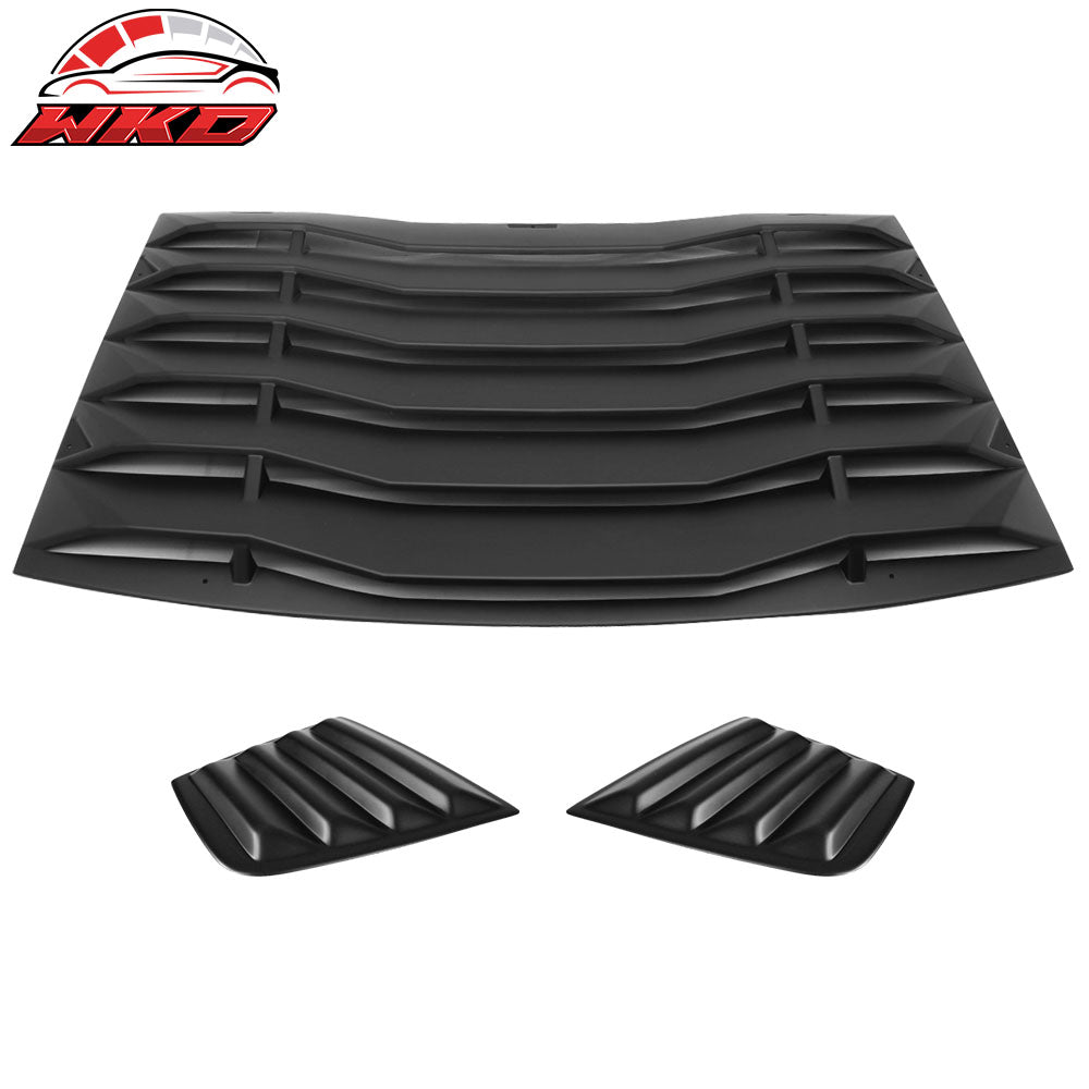 11-23 Dodge Charger V2 Style Rear Side Window Louver Air Vent | Wholesale