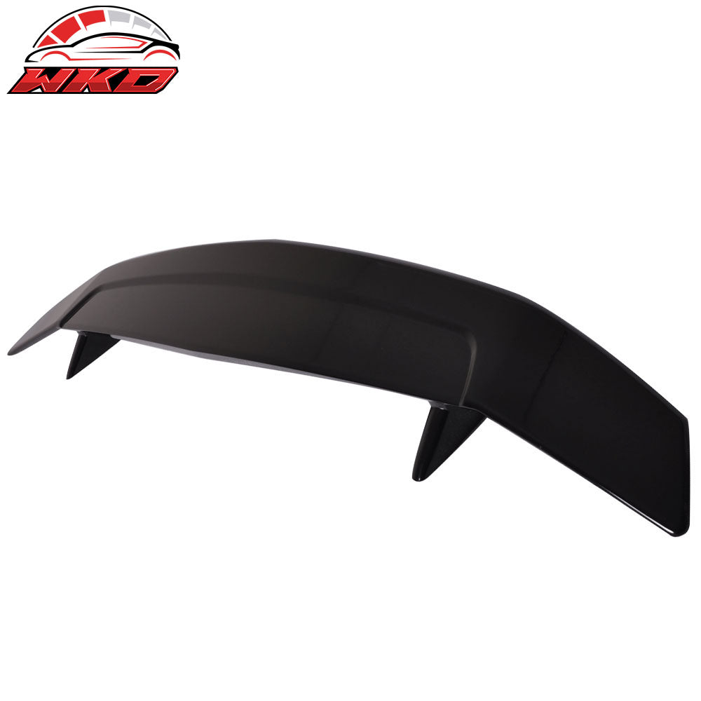 Fits 16-20 Honda Civic 2DR Coupe Rear Trunk Spoiler 2 Post Wing Lip Gloss Black