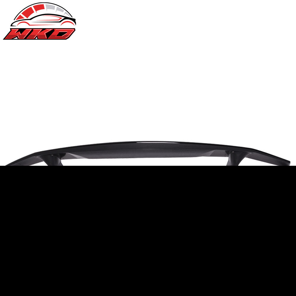 Fits 16-20 Honda Civic 2DR Coupe Rear Trunk Spoiler 2 Post Wing Lip Gloss Black