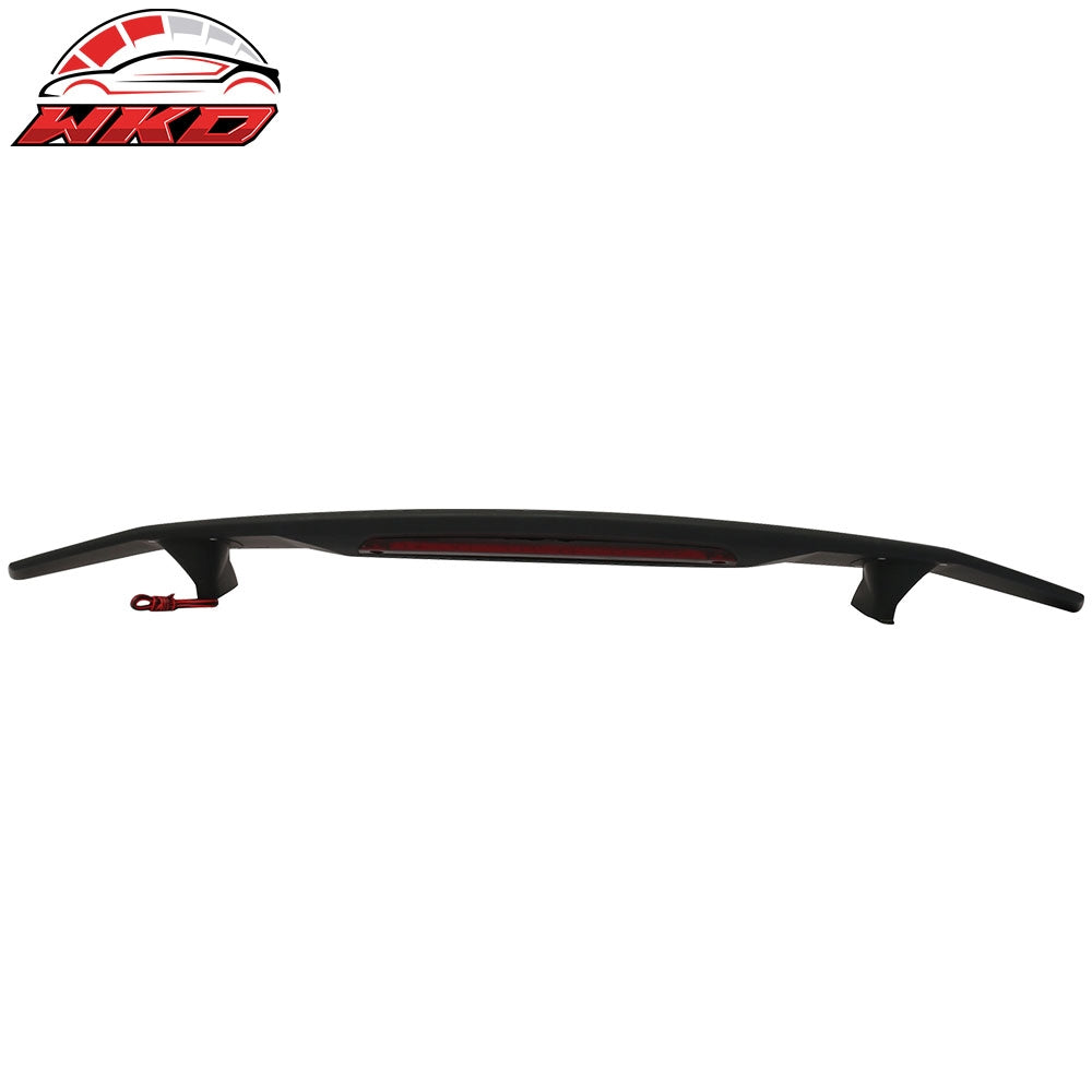 Wholesale Universal Fit IKON Style Matte Black Rear Spoiler Wing ABS 每 Bulk Orders & Dealer Pricing Available
