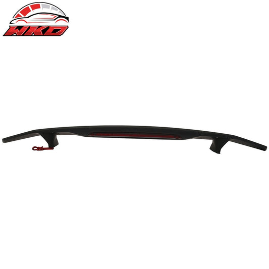Wholesale Universal Fit IKON Style Matte Black Rear Spoiler Wing ABS 每 Bulk Orders & Dealer Pricing Available