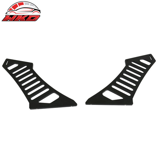 Wholesale Universal Black Rear Trunk Spoiler Wing Legs Bracket Stand Mount Side Plate 2PC