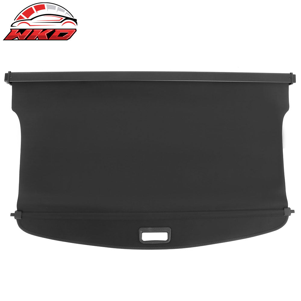 Fits 20-25 Ford Escape Retractable Rear Trunk Cargo Luggage Cover Canvas Black