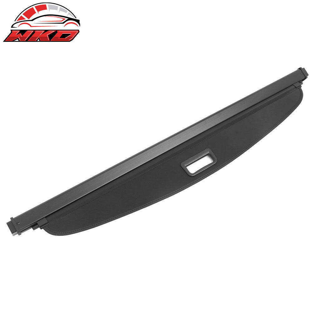 Fits 20-25 Ford Escape Retractable Rear Trunk Cargo Luggage Cover Canvas Black