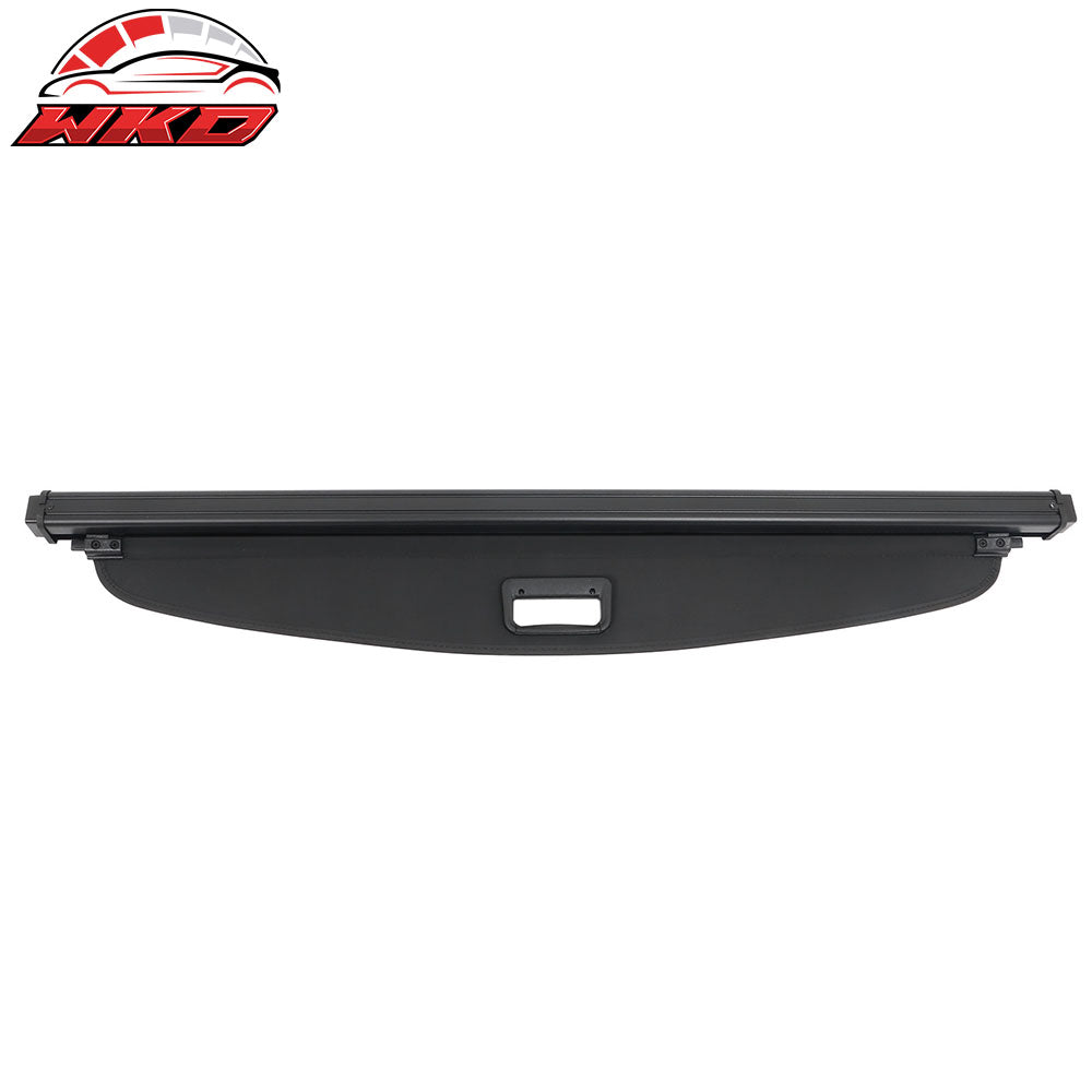 Fits 20-25 Ford Escape Retractable Rear Trunk Cargo Luggage Cover Canvas Black