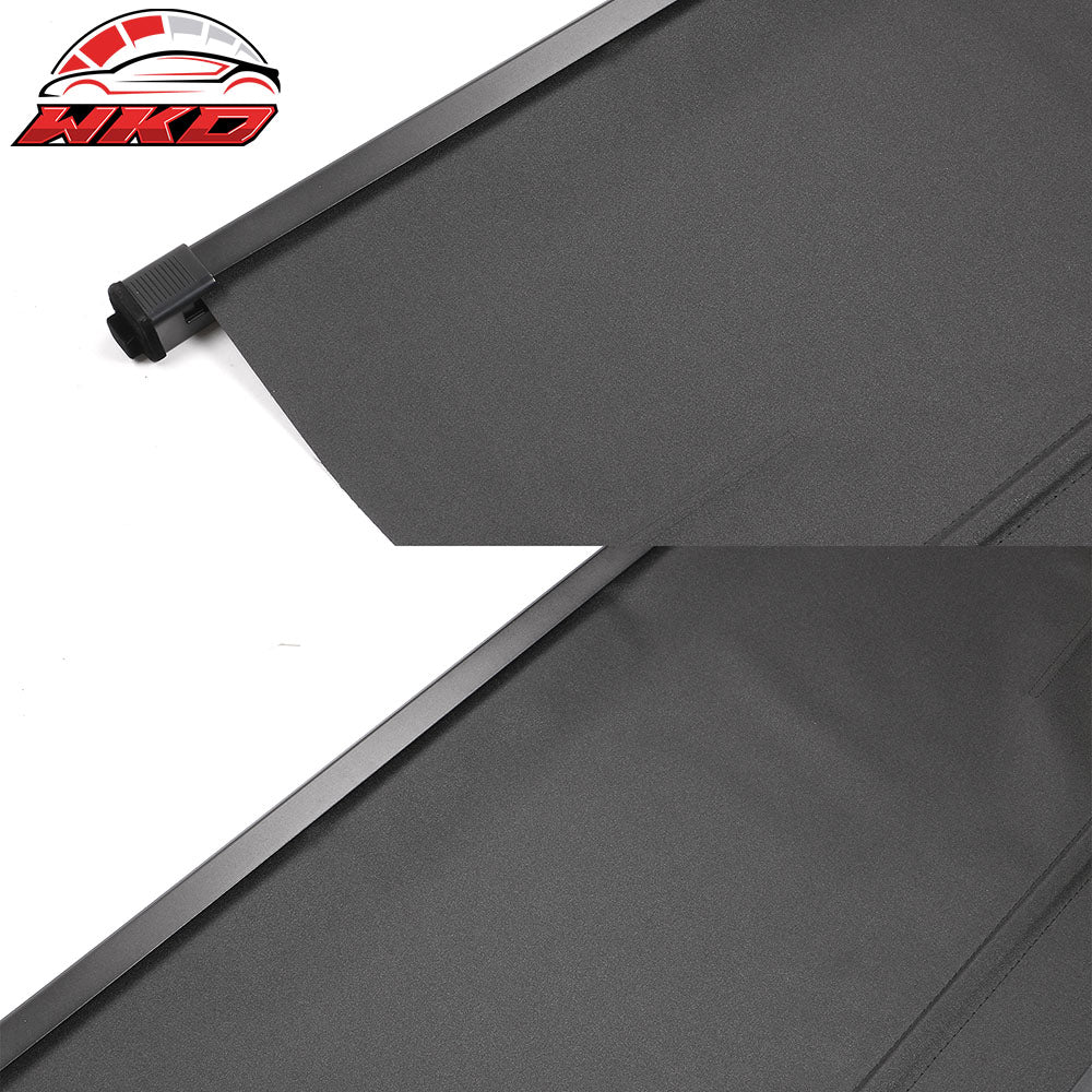 Fits 21-26 Nissan Rogue Black Rear Trunk Security Tonneau Cargo Shade Cover PVC