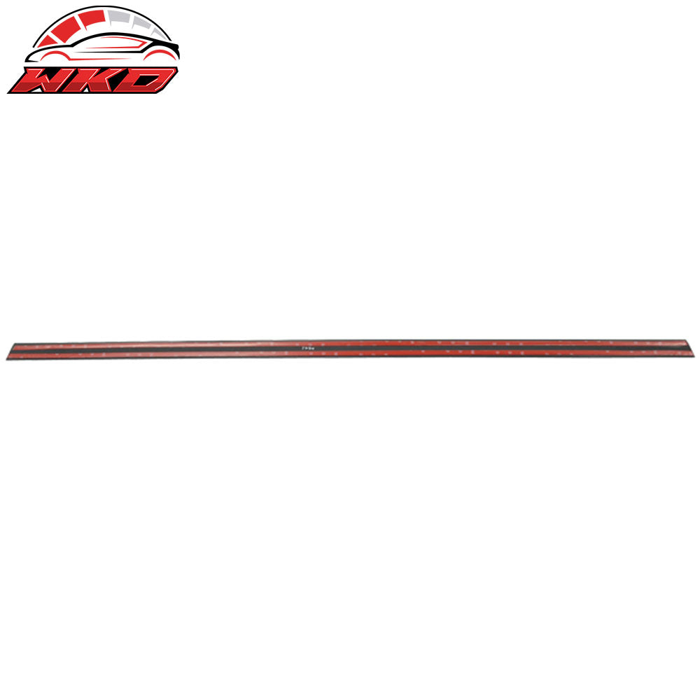 Fits 98-02 Audi A8 PV Style Rear Trunk Lid Spoiler Wing Lip Unpainted Black PUF