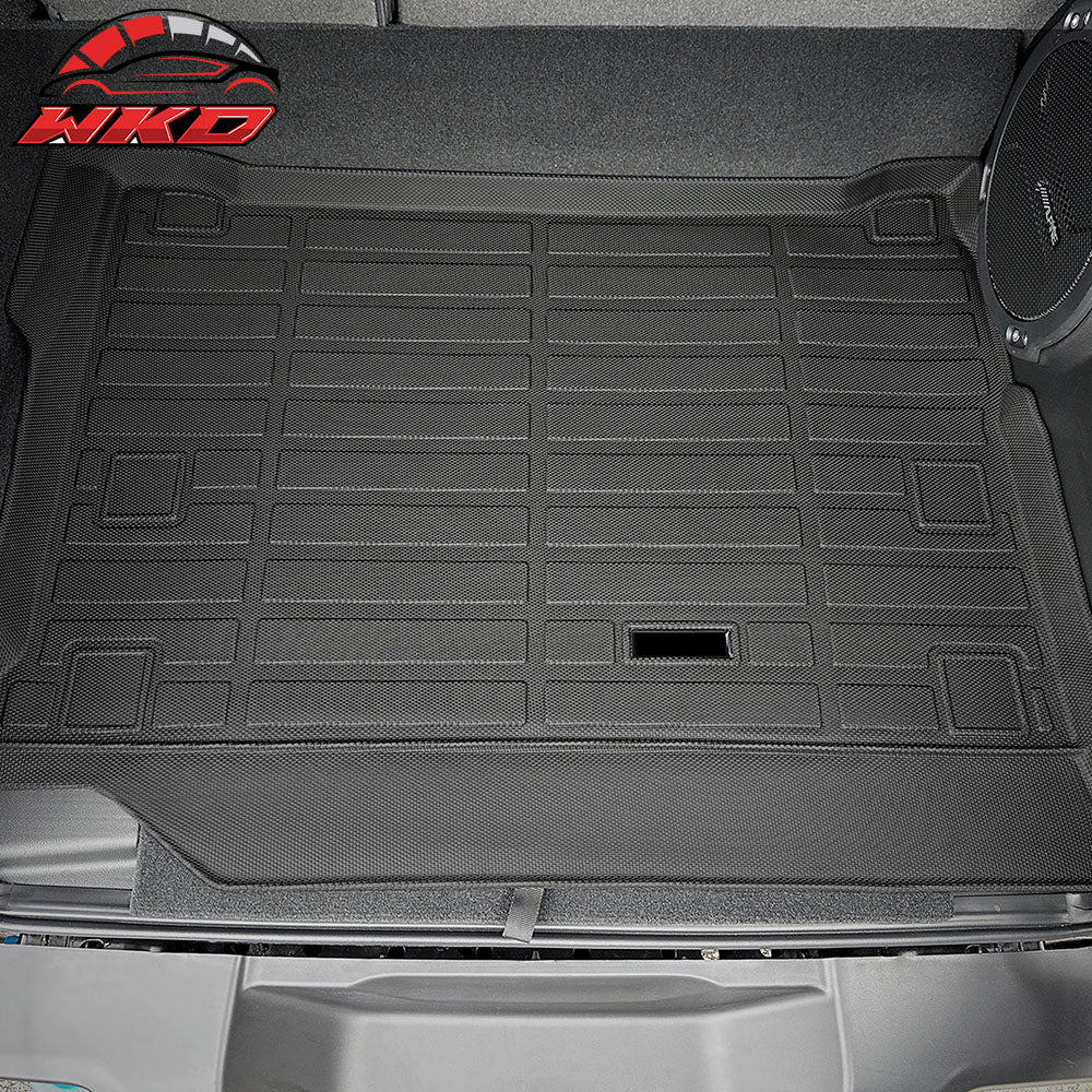 Fits 21-25 Jeep Wrangler 4xe All Weather 3D Molded Rear Trunk Mat Boot Cargo TPE