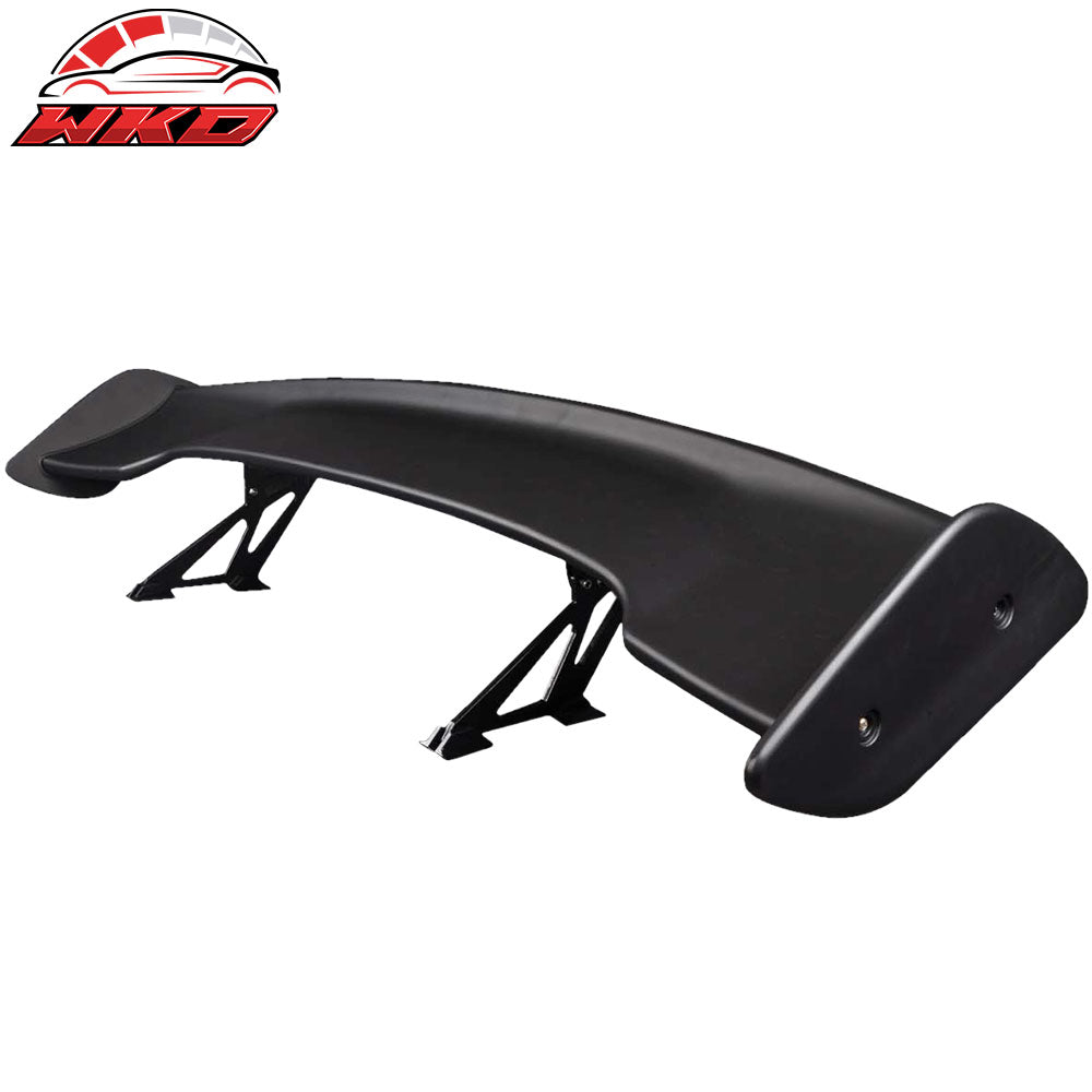Fits Toyota 57" JDM GT Style Racing Rear Trunk Spoiler Adjustable Wing Unpainted