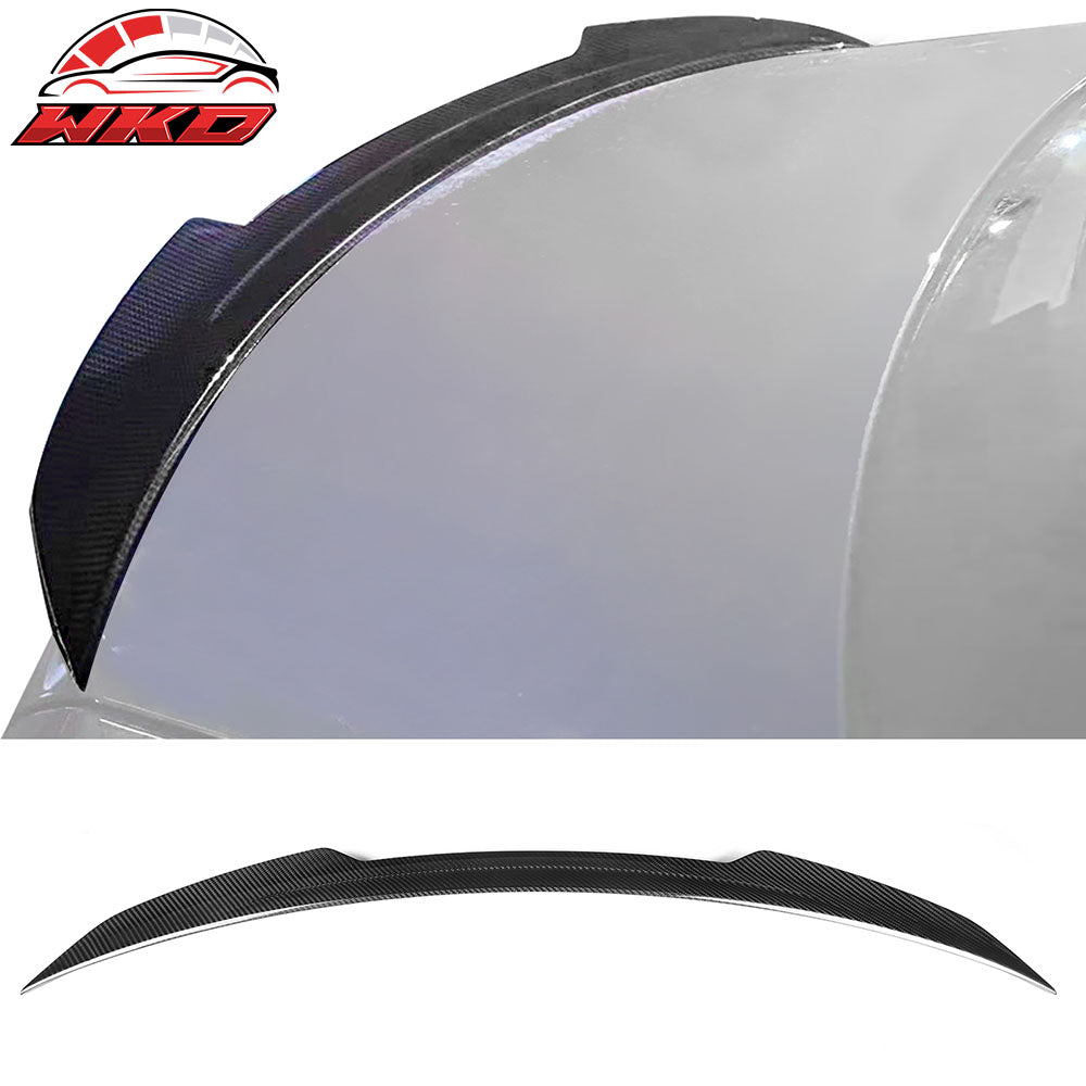 Dry Carbon Fiber Fits 22-25 Benz W206 C-Class Sedan X Style Rear Trunk Spoiler