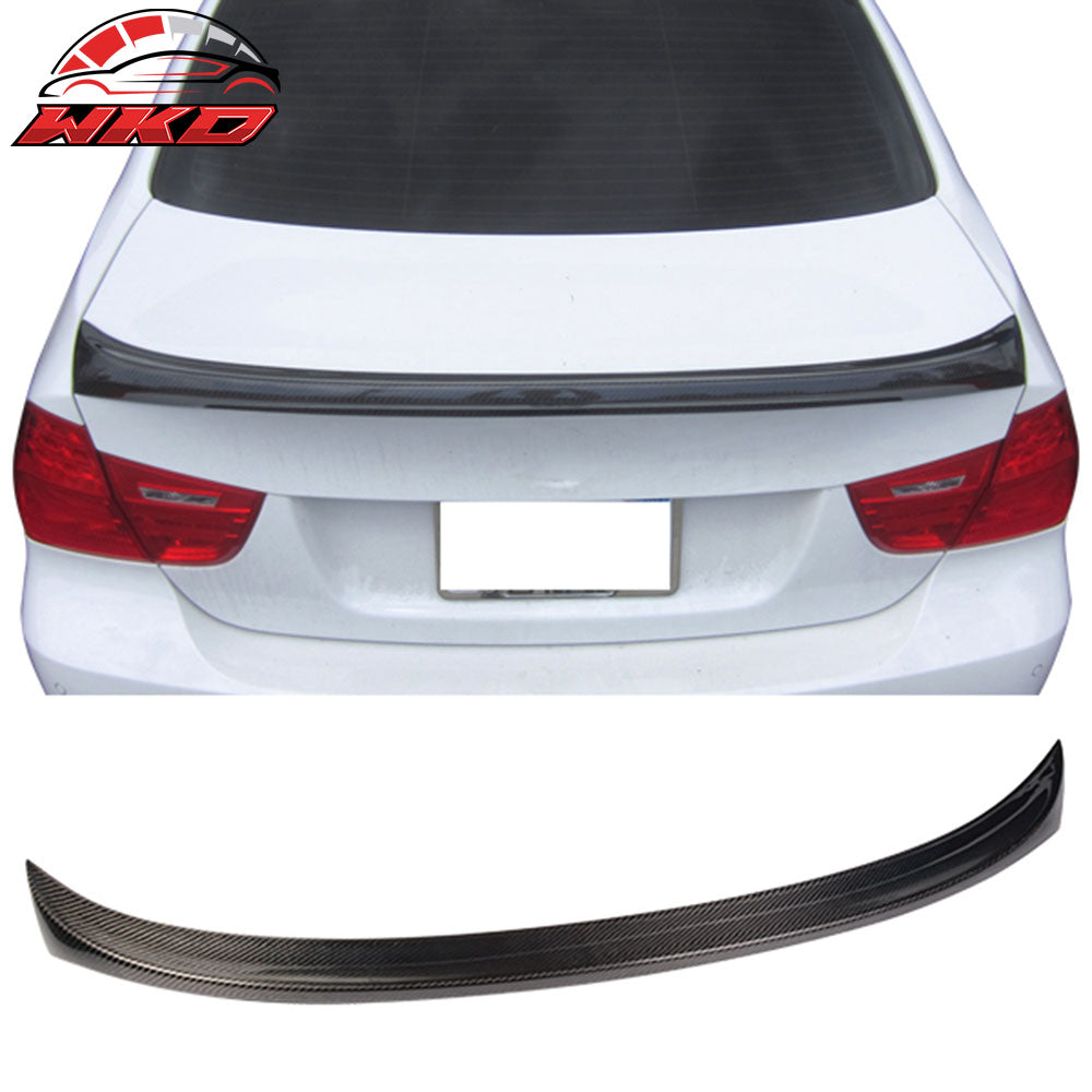 Fits 06-11 BMW E90 3-Series Sedan M-T Style Rear Trunk Spoiler Carbon Fiber CF