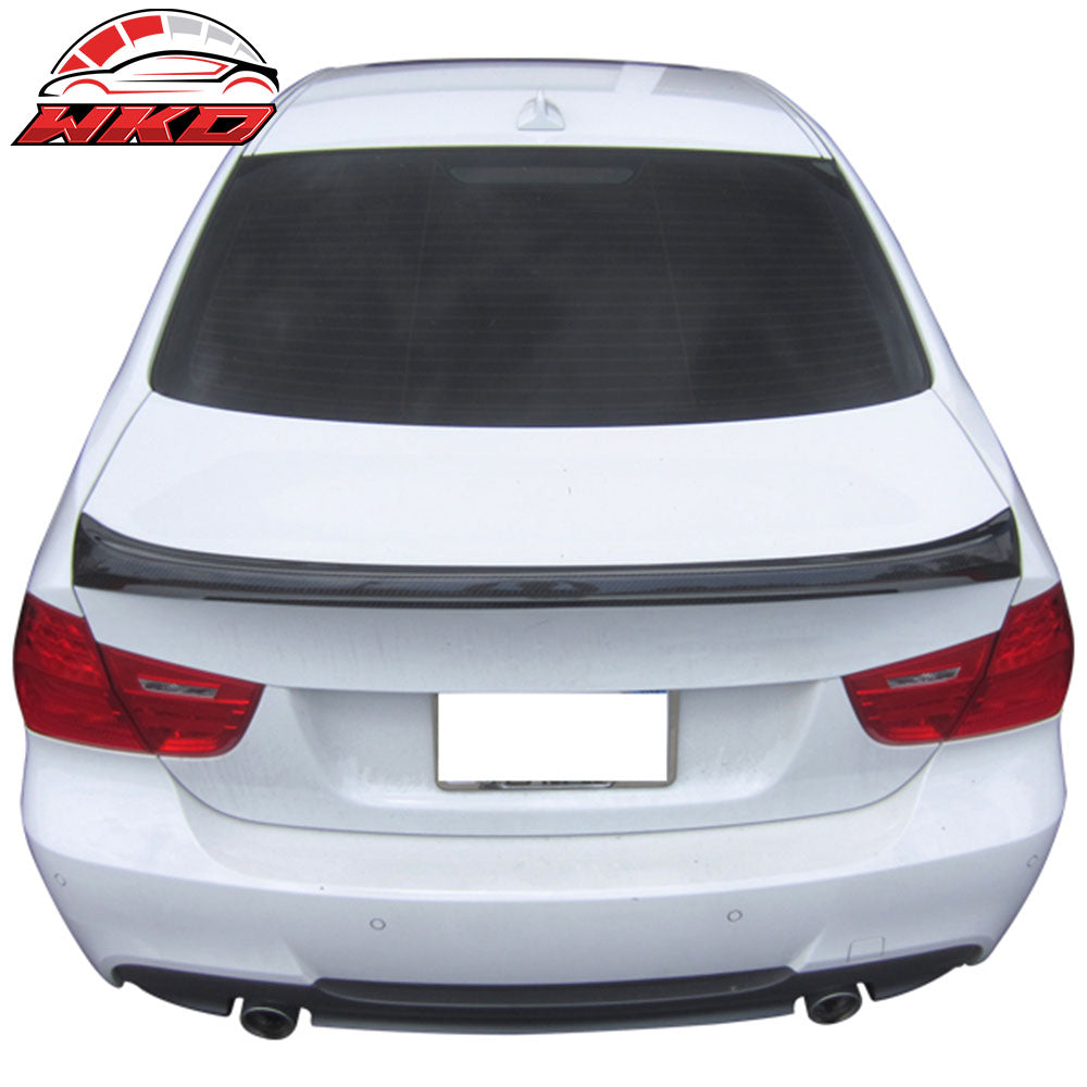 Fits 06-11 BMW E90 3-Series Sedan M-T Style Rear Trunk Spoiler Carbon Fiber CF