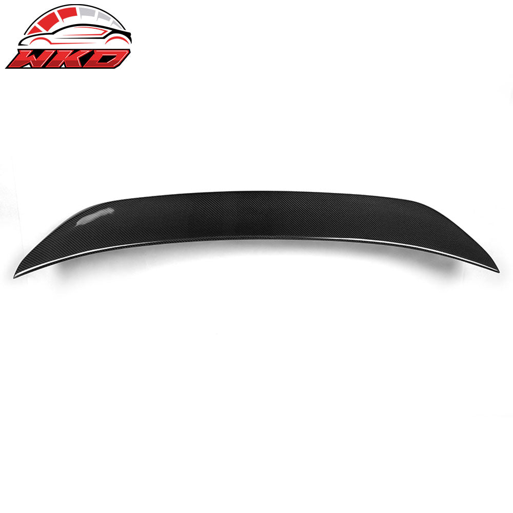 Fits 11-16 BMW 5 Series F10 & M5 HM Style Rear Trunk Spoiler Matte Carbon Fiber