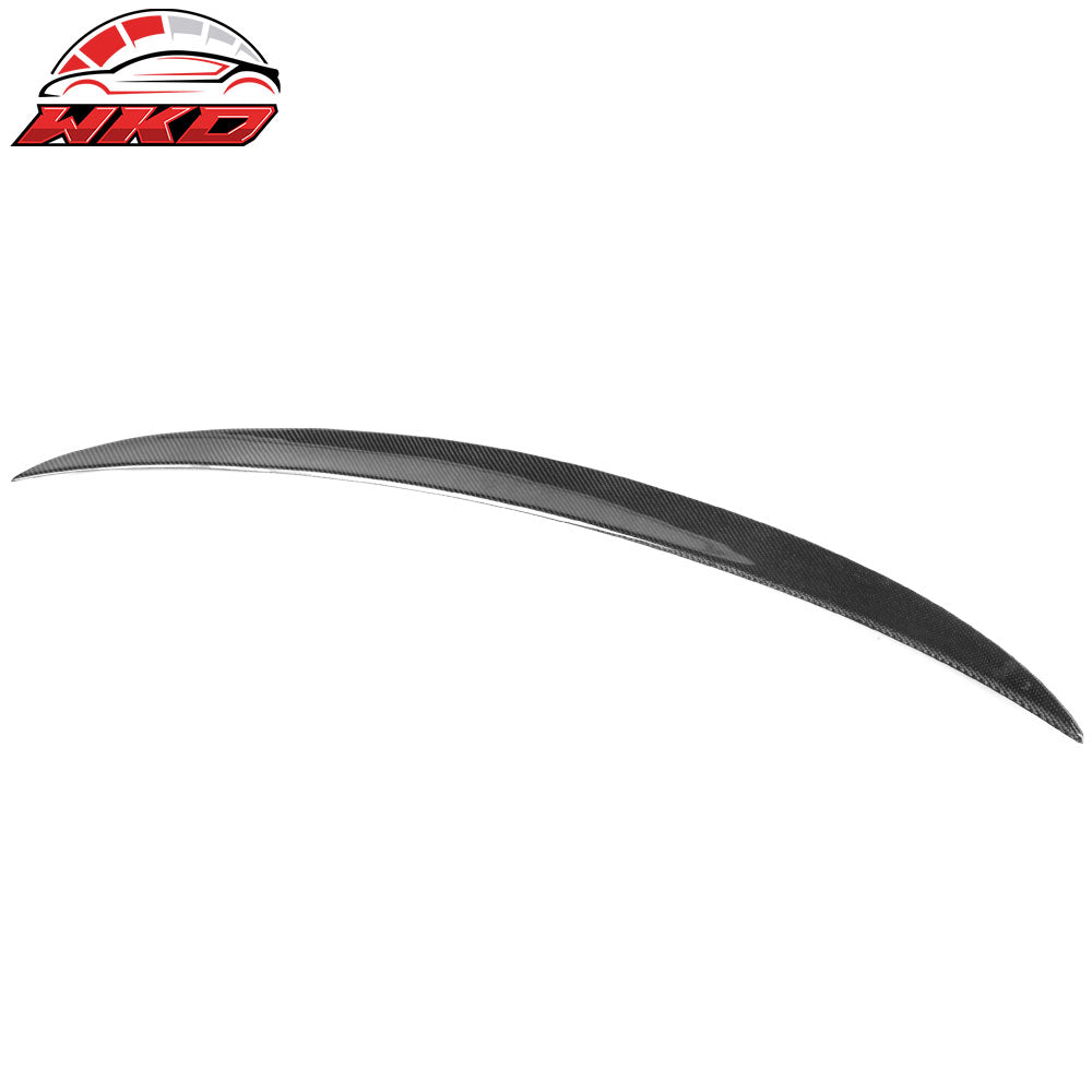 Fits 19-26 BMW 3-Series G20 G80 M3 P Style Rear Trunk Spoiler Real Carbon Fiber