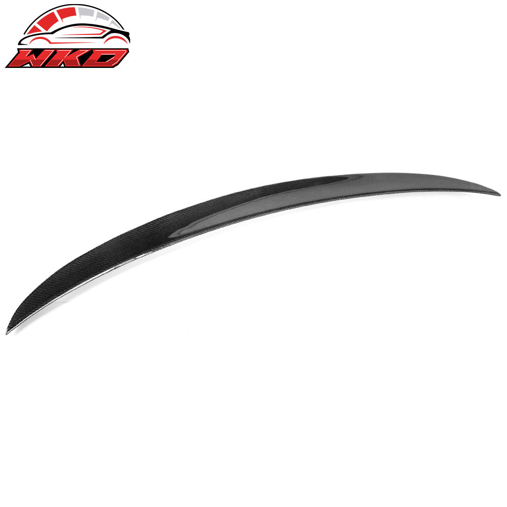 Fits 19-26 BMW 3-Series G20 G80 M3 P Style Rear Trunk Spoiler Real Carbon Fiber
