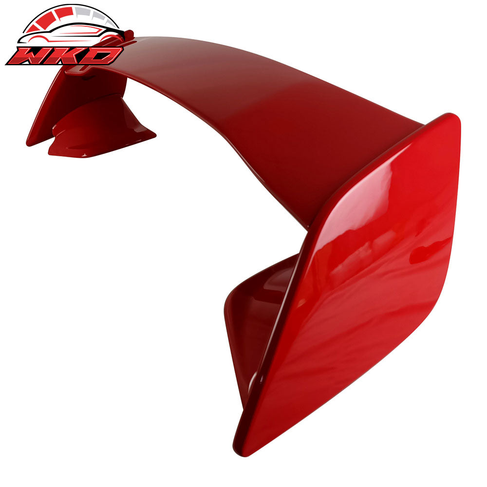 Fits 15-21 Subaru WRX & STI Style 5PCS Rear Trunk Spoiler Painted #M7Y Pure Red