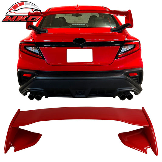 22-25 Subaru WRX 5th VB STI Style Rear Trunk Spoiler Painted #DCK Red 5PCS | Wholesale