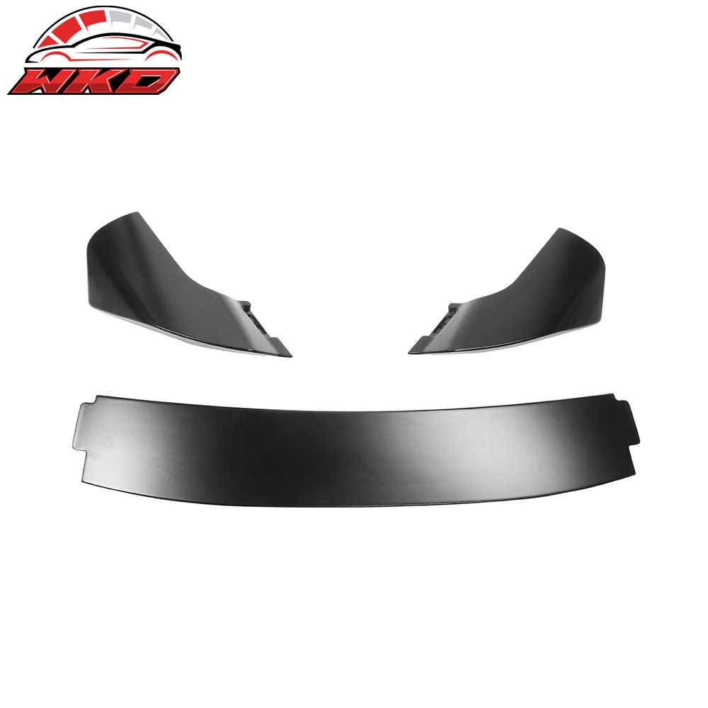 Fits 22-24?Hyundai Ioniq 5 Rear Trunk Spoiler + Roof Spoiler Lip Matte Black ABS
