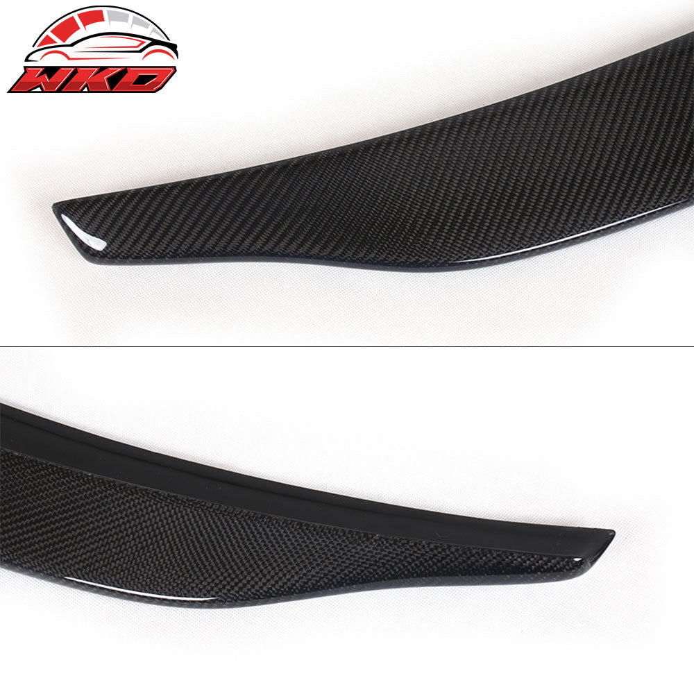 Fits 08-17 Audi A5 B8 CA Rear Trunk Spoiler Wing Carbon Fiber FRP