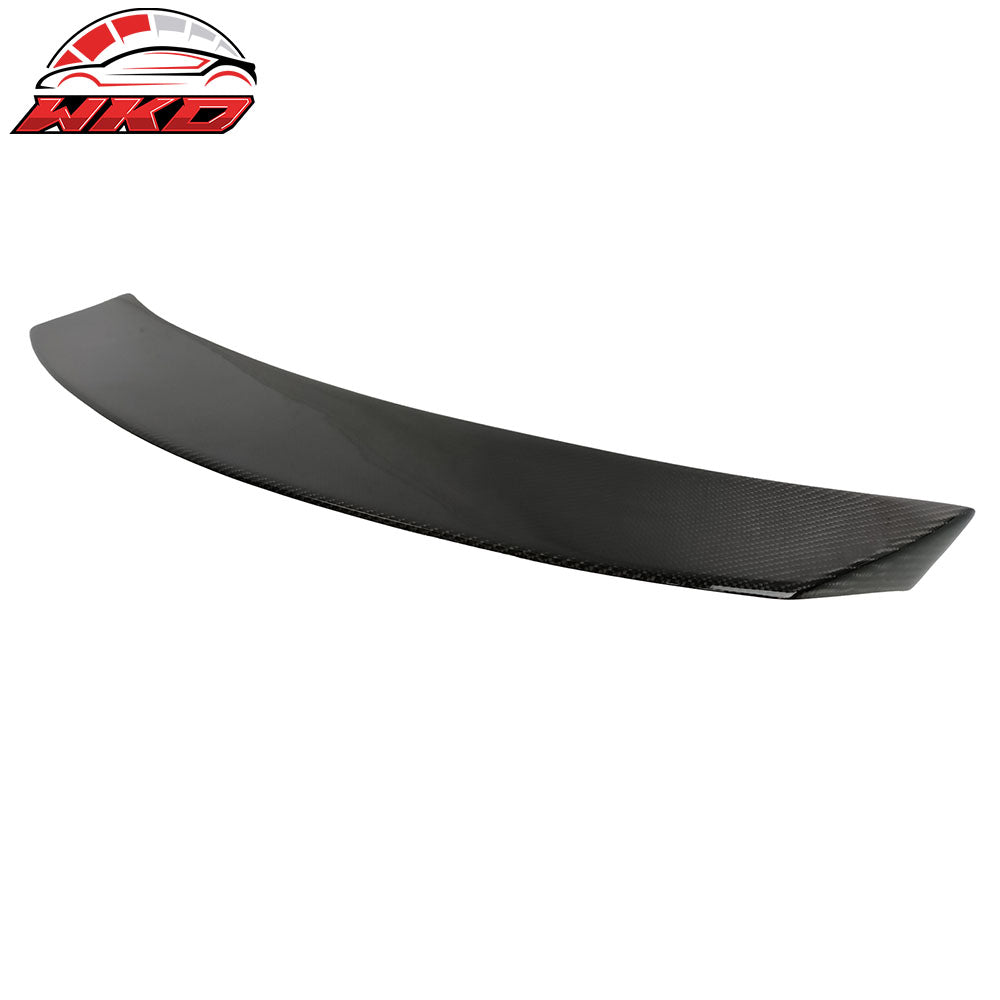 Fits 16-25 Mazda MX-5 Miata 4th V Style Rear Trunk Spoiler Wing Carbon Fiber CF