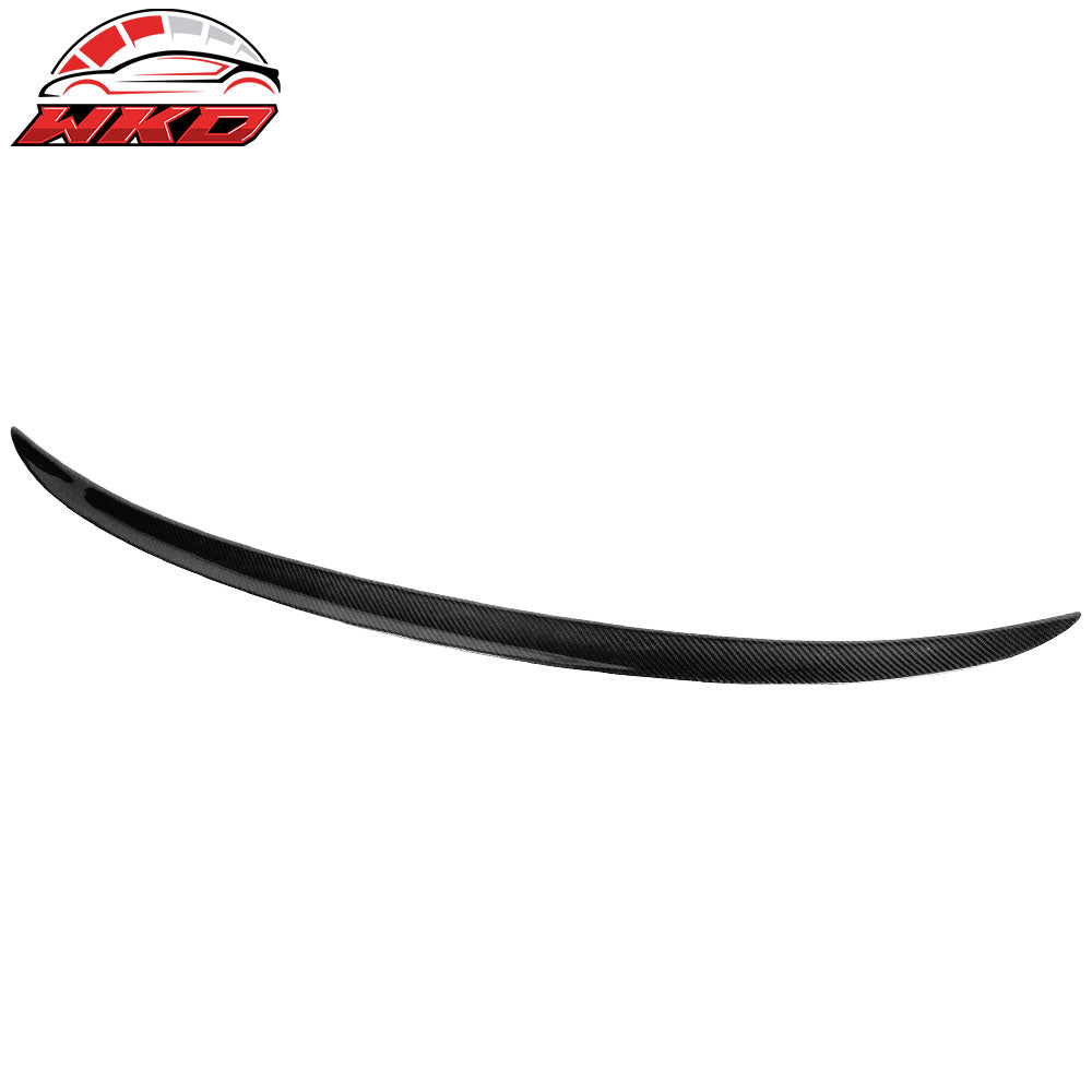 Fits 19-26 BMW 3-Series G20 G80 M3 M Style Rear Trunk Spoiler Wing Carbon Fiber