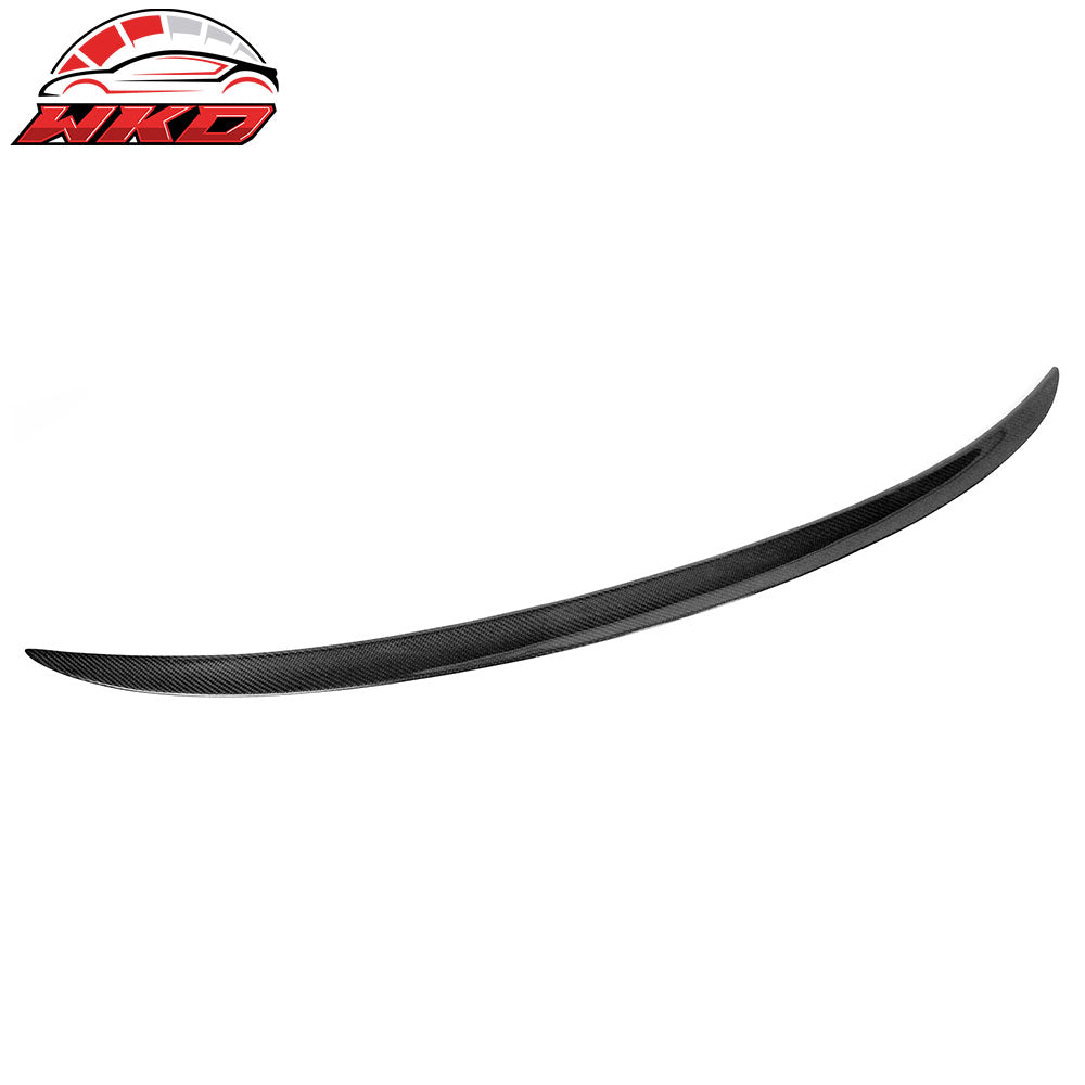 Fits 21-26 BMW G80 M3 M Style Carbon Fiber Rear Trunk Spoiler Wing Decklid CF
