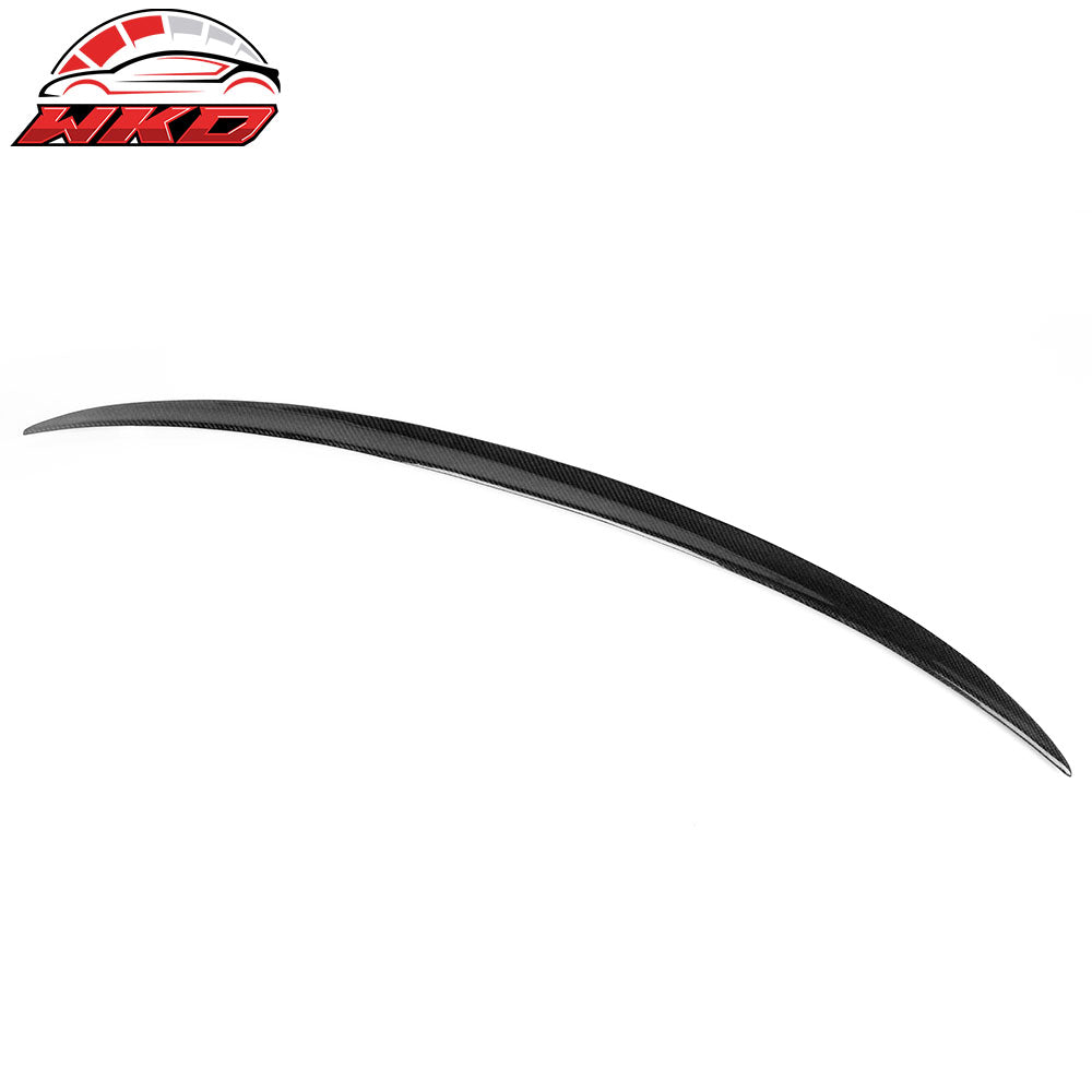 Fits 21-26 BMW G80 M3 M Style Carbon Fiber Rear Trunk Spoiler Wing Decklid CF