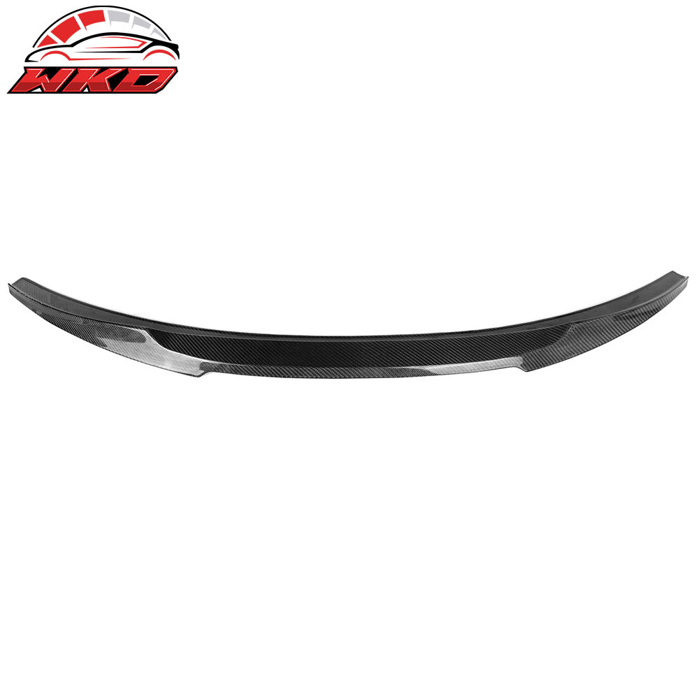 Fits 21-26 BMW M3 G80 M4 Style Rear Trunk Spoiler Wing Lid Carbon Fiber CF
