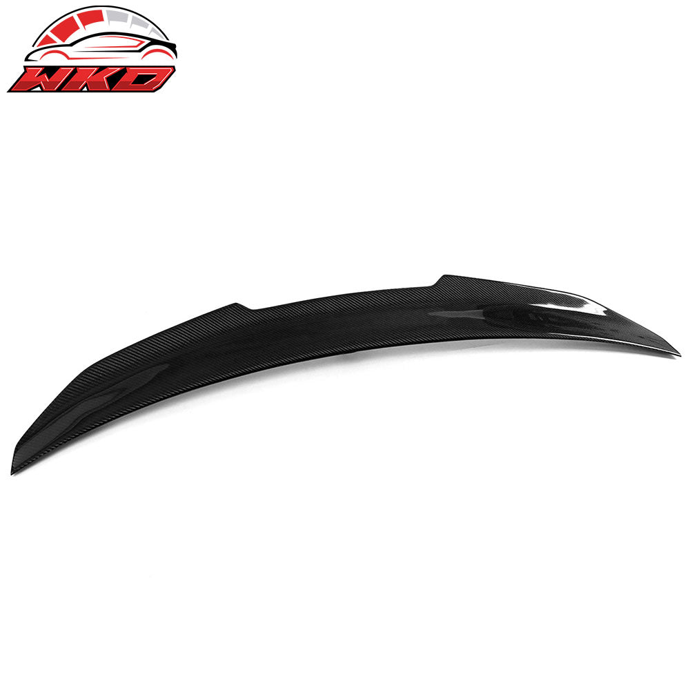 For 19-26 BMW 3-Series G20 G80 M3 PSM Style Rear Trunk Spoiler Wing Carbon Fiber