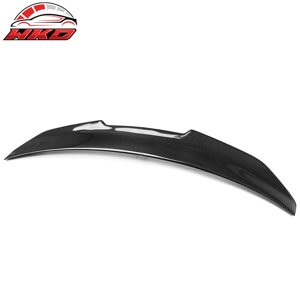 For 19-26 BMW 3-Series G20 G80 M3 PSM Style Rear Trunk Spoiler Wing Carbon Fiber