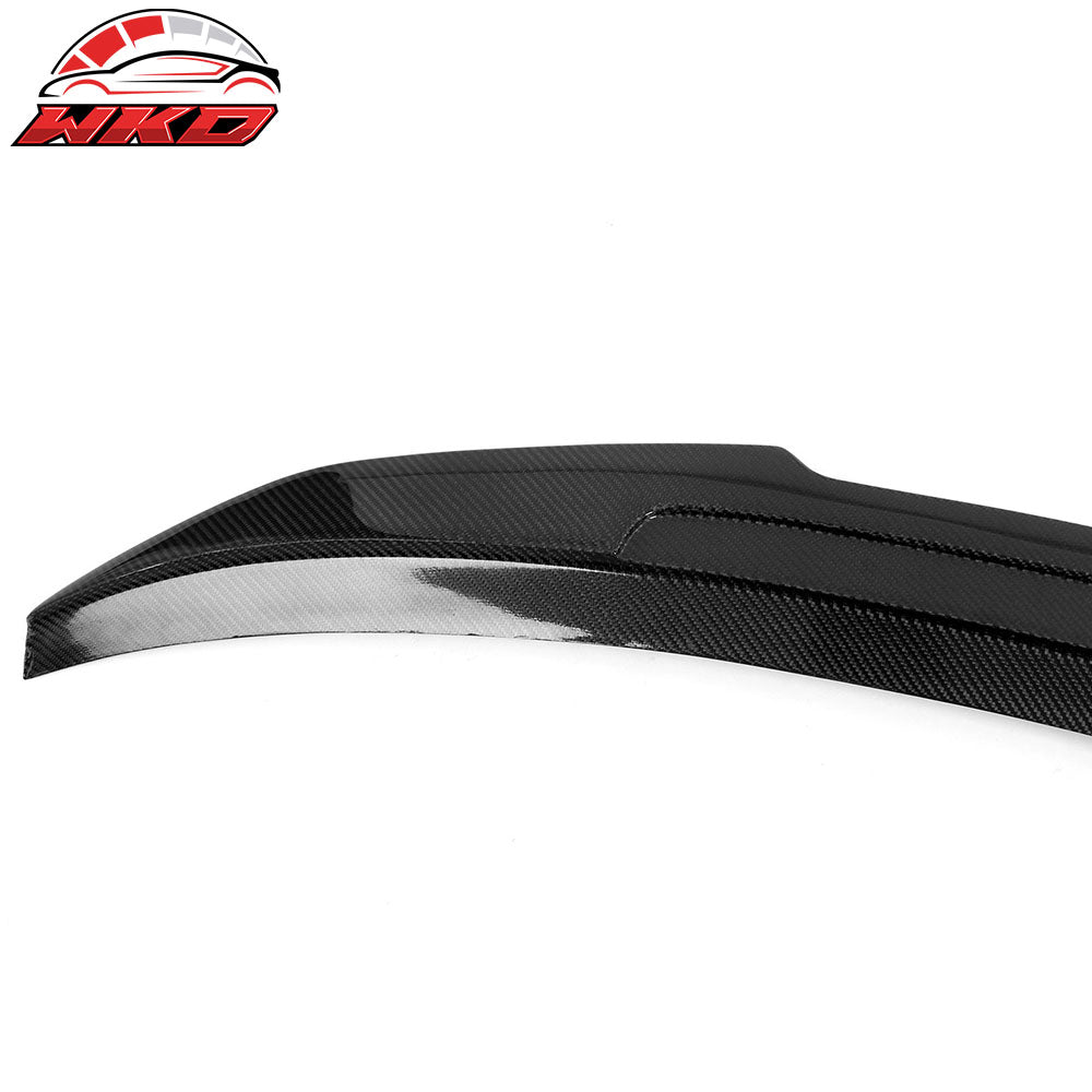 For 19-26 BMW 3-Series G20 G80 M3 PSM Style Rear Trunk Spoiler Wing Carbon Fiber