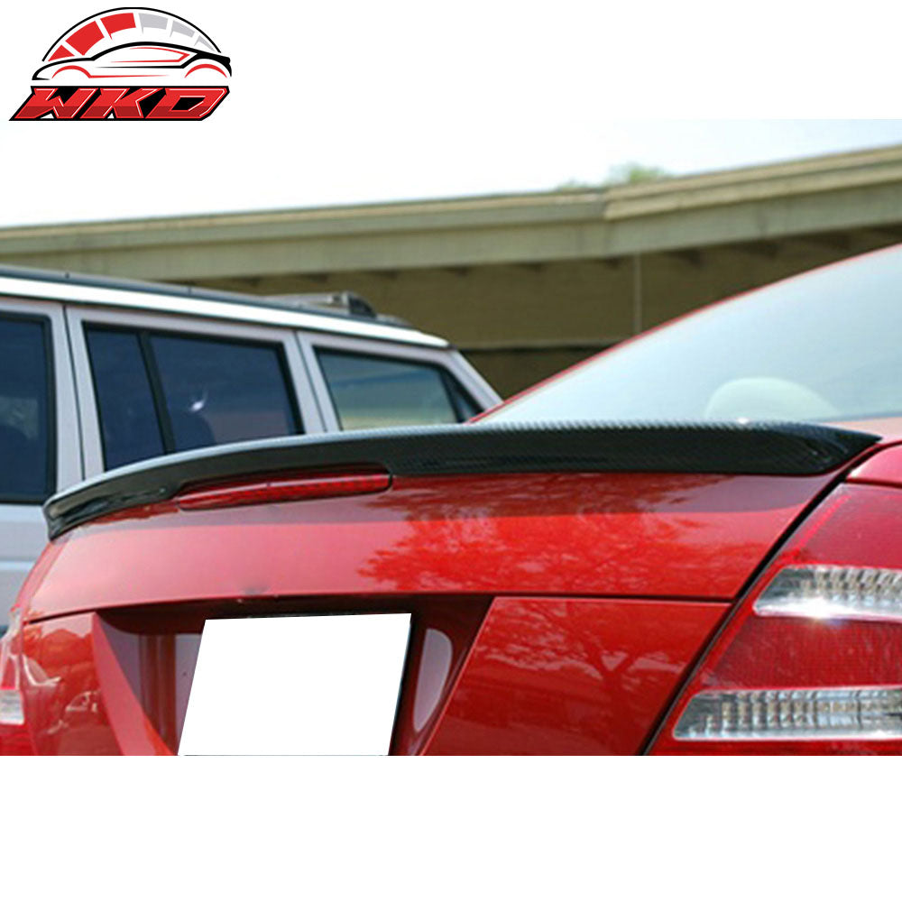 Fits 03-09 Benz C209 CLK-Class AMG Style Carbon Fiber CF Rear Trunk Spoiler Wing