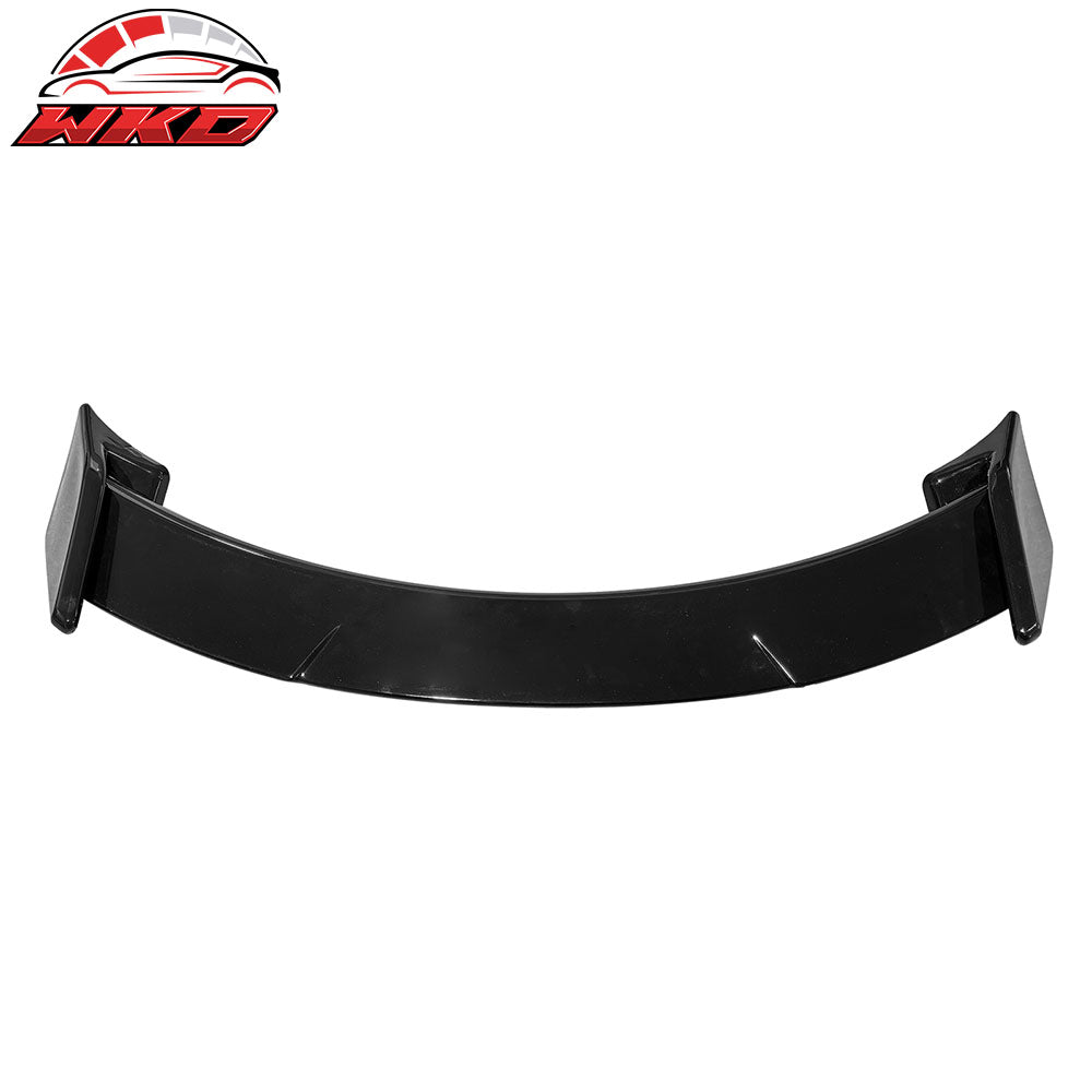 Fits 17-25 Tesla Model 3 GT Style Rear Trunk Spoiler Wing Lip Gloss Black ABS