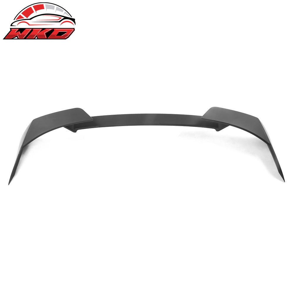 Fits 21-25 Ford Mustang Mach-E 3PCS Rear Trunk Spoiler Wing Lip ABS Matte Black