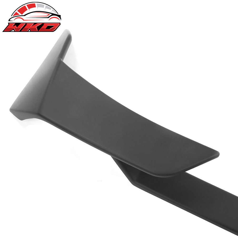 Fits 21-25 Ford Mustang Mach-E 3PCS Rear Trunk Spoiler Wing Lip ABS Matte Black
